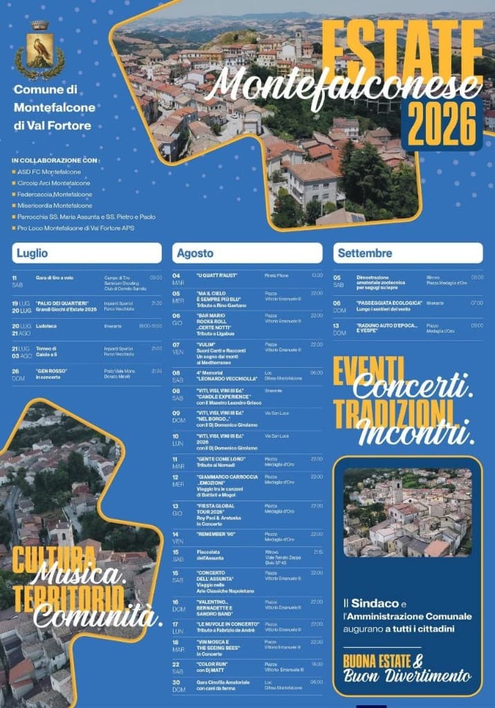 Estate Montefalconese 2026 poster